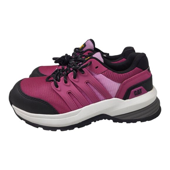 CAT Streamline 2.0 Women's ASTM Comp Toe Fuchsia Work Sneakers Shoes 5.5 New - Picture 2 of 12